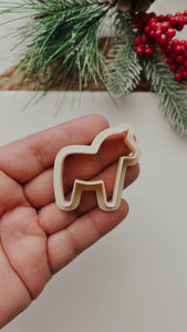 Christmas Horse Cutter