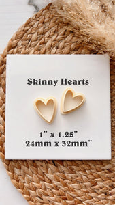 Skinny Hearts (2pc)