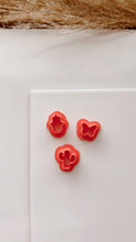 Load image into Gallery viewer, Hamsa, Butterfly, Saguarito clay studs
